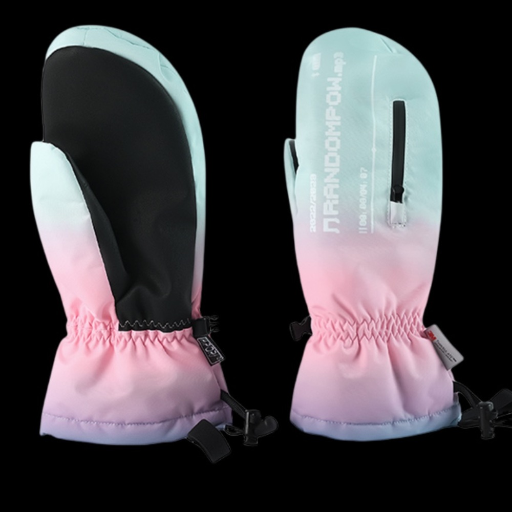 Random Pow Ski gloves